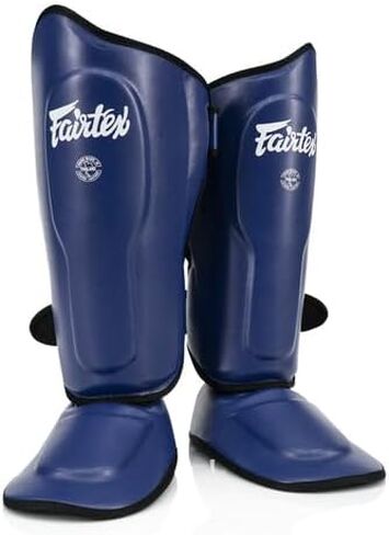 Fairtex SP9 Ultra Ergo Shin Pads | Muay Thai, Kickboxing Shin Guards Made with Syntek Leather in Kuwait