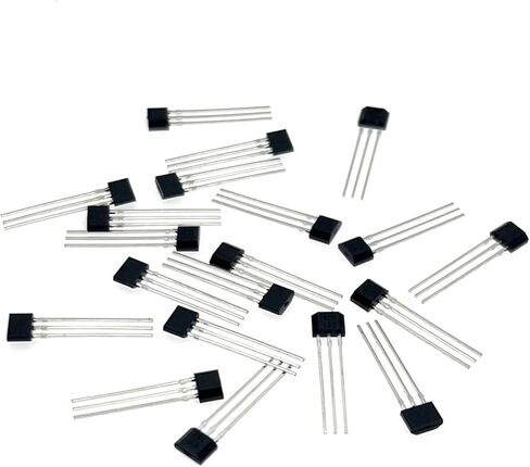 JZK 20pcs TO-92S Bipolar Hall Effect Sensor 41F, Magnetic Detector SS41F 3 Pins Hall Sensor, 41F Hall sensor chip 3pin in Saudi Arabia