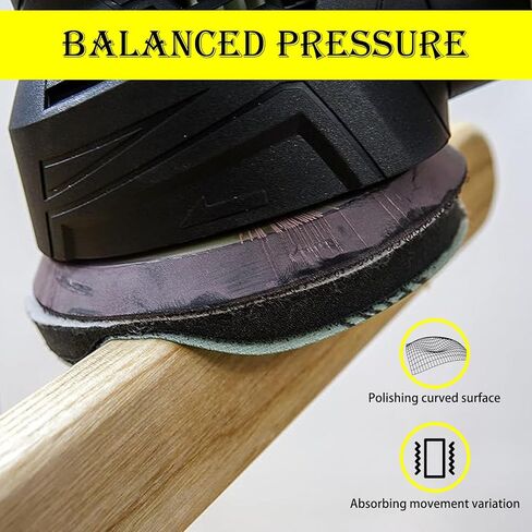 Mouse Detail Sanding Interface Pad - Hook and Loop Triangle Sanding Pads with 5 Holes Foam Interface - Mouse Sander Sandpaper Backing Pad (4 Pack) in Kuwait