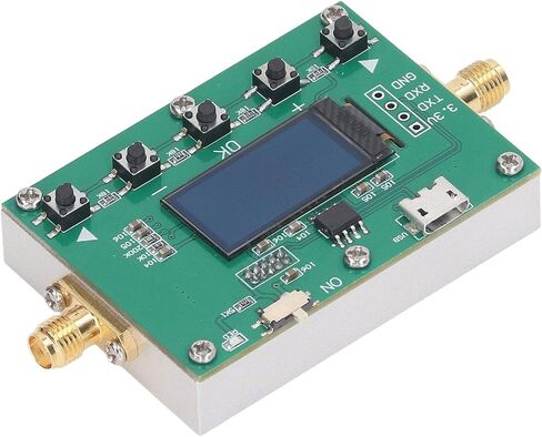 Digital Attenuator Module Digital Attenuator, RF Digital Attenuator 6G RF Programmable Module Attenuation Value 30DB Stepping 0.25DB Organic Light Emitting Diode Display CNC Case in Saudi Arabia