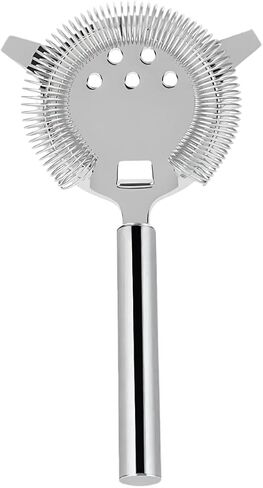 Cocktail Strainer - Stainless Steel Hawthorne Strainer With Handle - Bar Strainer With High Density Spring - Drink Strainer For Cocktails Great For Home Bar Or Professional Bartenders in Saudi Arabia