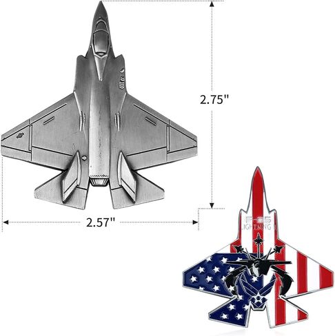 United States Air Force Challenge Coin F-16 Military Coin for Airman in Saudi Arabia