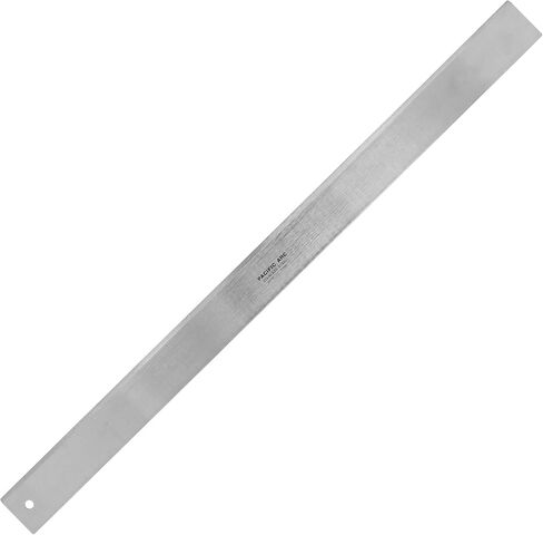 Pacific Arc 30" Straight Edge Stainless Steel 0.09" Thick Steel, Heavy Duty in Kuwait