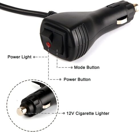 26 بوصة 54 LED 7 أوضاع فلاش مستشار المرور مزدوج الجانب للتحذير في حالات الطوارئ، سقف السيارة العلوي، شريط ضوء ستروب مع قاعدة مغناطيسية لبناء الشاحنة السرية أو السحب in Kuwait