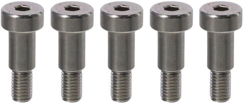 FEIYING Shoulder Screws 5Pcs Silver Screws 304 Stainless Steel Shoulder Screw Shoulder Bolt Screw(M8x16mm) in Saudi Arabia