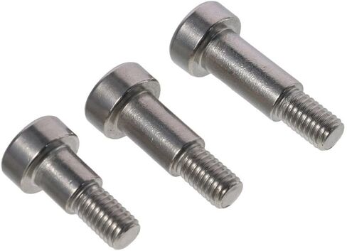 FEIYING Shoulder Screws 5Pcs Silver Screws 304 Stainless Steel Shoulder Screw Shoulder Bolt Screw(M8x16mm) in Saudi Arabia
