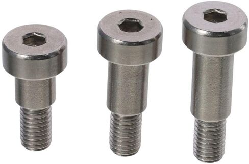 FEIYING Shoulder Screws 5Pcs Silver Screws 304 Stainless Steel Shoulder Screw Shoulder Bolt Screw(M8x16mm) in Saudi Arabia