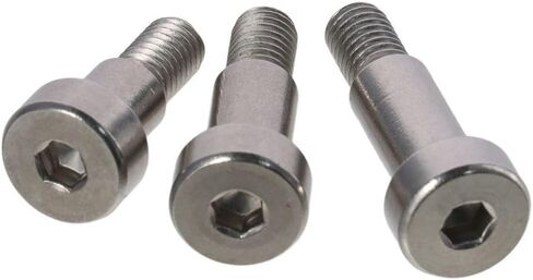 FEIYING Shoulder Screws 5Pcs Silver Screws 304 Stainless Steel Shoulder Screw Shoulder Bolt Screw(M8x16mm) in Saudi Arabia