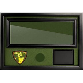 ProActive Sports Hole in One Ball and Scorecard Display (15.5" x 11") - Black