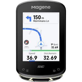 Magene C506SE Wireless GPS Bike Computer - 2.4" Color Screen, Route Navigation, Bluetooth & WiFi, Fast 5s Positioning, Supports 9 Cycling Devices