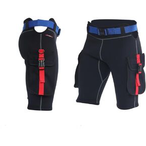 lifruious 2mm Neoprene Shorts Men Wetsuit Pants for Surfing Diving canoing Kayaking Jet ski Water Sports