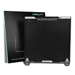 Creality K1 Max PEI Build Plate, 315x310mm Textured Flexible Spring Steel Bed Platform with PEI Coating Surface for Creality K1 / K1 Max/Ender 3 V3 Plus / 3 Max Neo 3D Printers (No Magnetic Base)