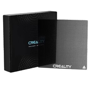 Creality Ender 3 Glass Bed 3D Printer Platform Upgraded Tempered Glass Plate Build Surface for Ender 3/Ender 3 Pro/Ender 3 Neo/Ender 3 V2 Neo/Ender 3 S1/Ender 5 Pro 235x235x4mm