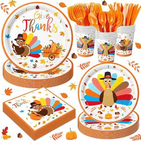 120 Pcs Little Pumpkin Baby Shower Party Decoration – Autumn Pumpkin & Floral Tableware Set with Plates, Napkins, Cups, Cutlery for Thanksgiving & Fall Baby Shower Decorations, Serves 20 in Saudi Arabia