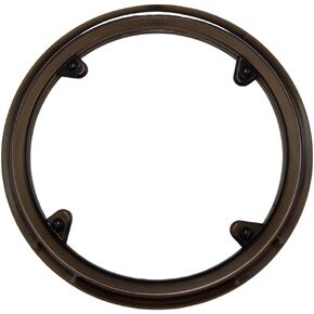 3 Pcs Black Bike Chain Guard, Plastic Bicycle Sprocket Protective Cover with 4 Holes for Mountain Bikes, Road Bikes