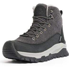 UOVO Men’s Winter Boot, Waterproof Leather
