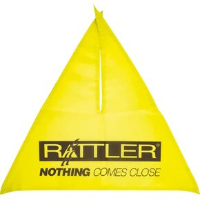 Rattler Rope Breakaway Flag (4-pack), Neon Yellow