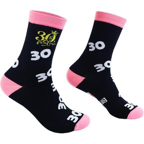 30 40 50 60 70 80 90 Year Old Birthday Gifts for Women, Stitch Novelty Birthday Socks for Women