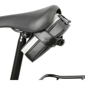 Bike Saddle Bag with BOA Closure System Bicycle Under Seat Pouch Waterproof Small Bike Bag for Mountain Road Bicycle Accessories