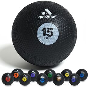 Aeromat Medicine Ball: Weighted Medicine Balls for Exercise 2-30lbs - Weight Ball, Med Ball for Workouts, Weighted Balls for Exercise, Extremely Durable