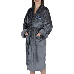 Northwest NFL Dallas Cowboys Silk Touch Bath Robe, Small/Medium, Rollout Charcoal