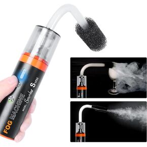 LENSGO Smoke S Mini Fog Machine,Handheld Smoke Machine with Remote Control Portable Forgger for Photography, Outdoor Events, Parties, Studio Short Video Filming Stage Effects