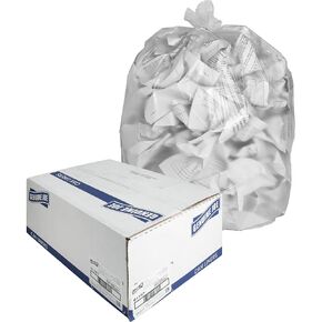 Genuine Joe 01757 High Density Can Liners, 31-33 Gal, 33-Inch X40-Inch , 500/CT, CL