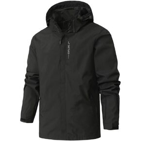 Women's Waterproof Rain Jacket Lightweight Hooded Raincoat for Hiking Travel Outdoor Softshell Windbreaker Jacket