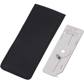 Welding Gauge, V-WAC Welding Tools, Stainless Steel Welding Inspection Tools Pit Gauge Inch