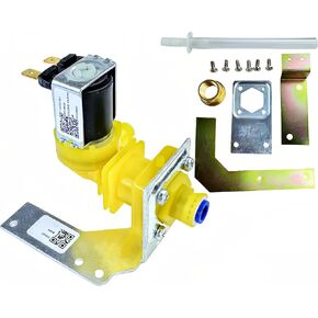 000009122، IH9122،000008484 صمام مدخل المياه لآلة صنع الثلج متوافق مع آلات صنع الثلج Manitowoc، مناسب لآلات السلسلة I، IB، ID، IR، IY، K، QR، QY، S، SD، SR، SY، 220/240 فولت 50/60 هرتز 6 واط، in Kuwait