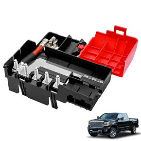 Battery Distribution Fuse Block - Compatible with 2014-2016 Chevy Silverado, GMC Sierra, 2015-2020 Cadillac Escalade, GMC Yukon, Tahoe, Suburban Fuse Box - Replaces# 84354716, 22985570