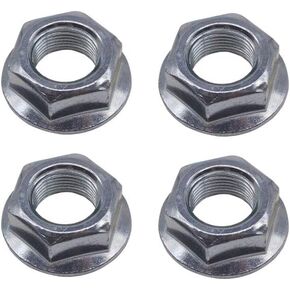 4 Pcs 712-0417A 712-0417 Hex Flange Nut 5/8-18 Replacement for Cub Cadet MTD Troy Bilt White Craftsman Sears