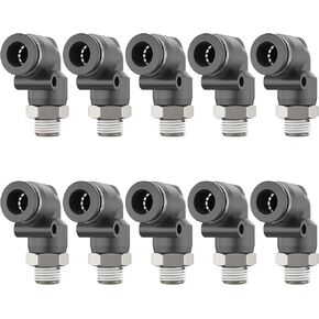 PL1/4"-1/4"NPT 1/4 push to connect fittings air line fittings bowden tube connector pneumatic fittings ptfe tube connector push to connect air fittings push-to-connect fittings (10 per box)