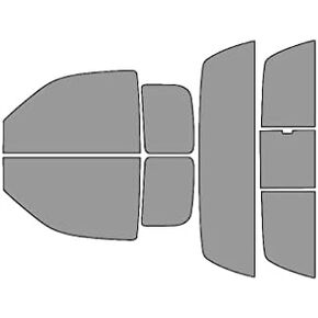 Rvinyl Window Tint Kit Compatible with Dodge Dakota 1997-2004 (2 Door) - Front Precut Kit - 35%