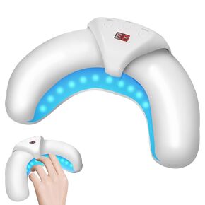 Nail-Fungus-Light-Device: The Home Solution for Gray, Thick & Damaged Nails, Utilizing 470nm-Blue-Light+ 910nm-Infrared-Light