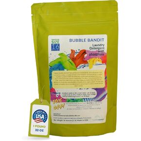 Laundry Detergent Powder with Phosphate - For All Machines, Fresh Clean Scent - Mess-Free - With Scoop - Safe for All Fabrics, Greywater & Septic… (46 Ounce Pack of 2)