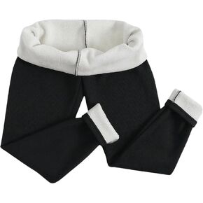 MakeMeChic Women's Warm Thermal Leggings Pants Fleece Lined Thick Winter Tights Yoga Pants