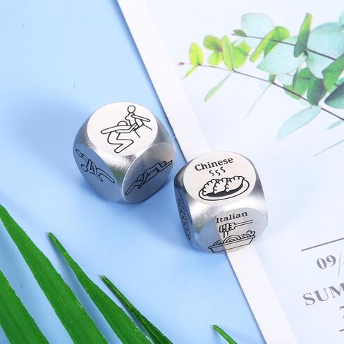 Gag Gifts Funny Adults Stocking Stuffers for Her 10th Anniversary Tin Gifts for Him Her Wedding Registry Ideas 10 Year Anniversary Wedding Gifts Santa Swap Gifts for Exchange Games Dice Christmas in Saudi Arabia