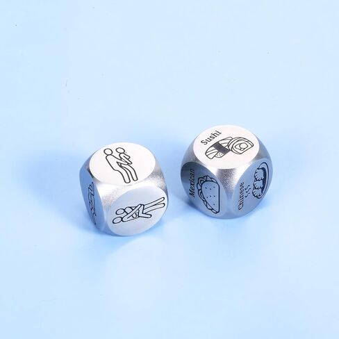 Gag Gifts Funny Adults Stocking Stuffers for Her 10th Anniversary Tin Gifts for Him Her Wedding Registry Ideas 10 Year Anniversary Wedding Gifts Santa Swap Gifts for Exchange Games Dice Christmas in Saudi Arabia