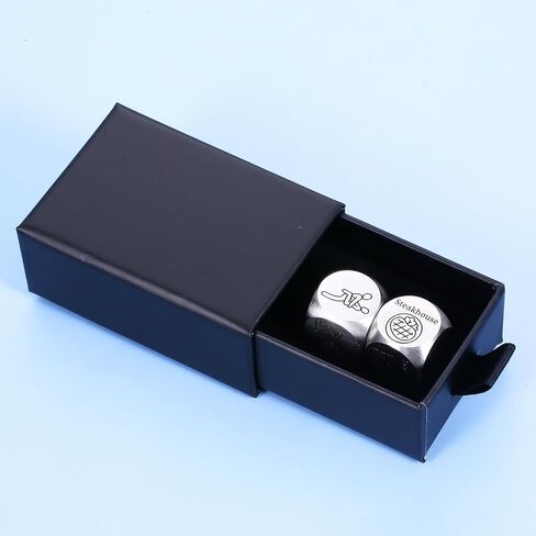 Gag Gifts Funny Adults Stocking Stuffers for Her 10th Anniversary Tin Gifts for Him Her Wedding Registry Ideas 10 Year Anniversary Wedding Gifts Santa Swap Gifts for Exchange Games Dice Christmas in Saudi Arabia