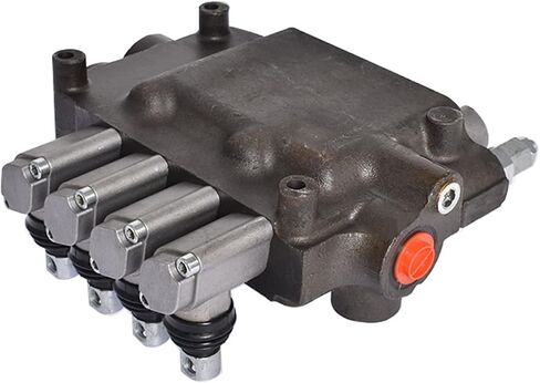 صمام التحكم الاتجاهي الهيدروليكي 4 بكرة 21 GPM منافذ SAE 3600 PSI للجرارات الصغيرة لوادر الجرارات ومقسمات السجل in Saudi Arabia