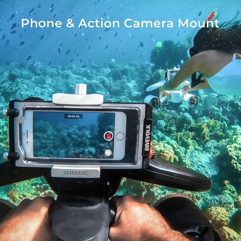 whiteshark Mix Pro Underwater Scooter, Dual Motors Electric Water Scooter for Adults and Kids, Sea Scooter for Pool, Snorkeling, Diving, Action Camera Compatible | Detachable Battery in Saudi Arabia