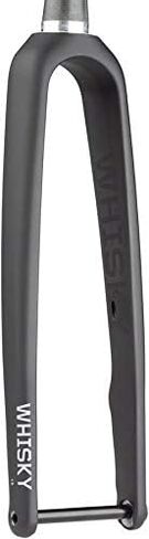 WHISKY NO. 9 CX FORK FLAT MOUNT 1.5" TAPERED STEERER MATTE BLACK in Saudi Arabia