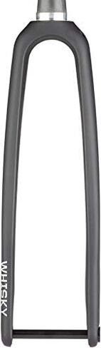 WHISKY NO. 9 CX FORK FLAT MOUNT 1.5" TAPERED STEERER MATTE BLACK in Saudi Arabia