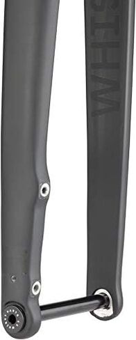 WHISKY NO. 9 CX FORK FLAT MOUNT 1.5" TAPERED STEERER MATTE BLACK in Saudi Arabia