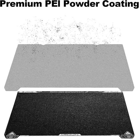 Creality K1 Max PEI Build Plate, 315x310mm Textured Flexible Spring Steel Bed Platform with PEI Coating Surface for Creality K1 / K1 Max/Ender 3 V3 Plus / 3 Max Neo 3D Printers (No Magnetic Base) in Saudi Arabia