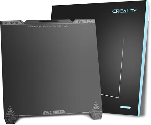 Creality K1 Max PEI Build Plate, 315x310mm Textured Flexible Spring Steel Bed Platform with PEI Coating Surface for Creality K1 / K1 Max/Ender 3 V3 Plus / 3 Max Neo 3D Printers (No Magnetic Base) in Saudi Arabia