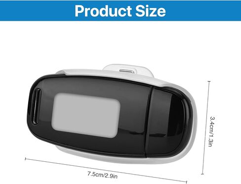 عداد الخطى ثلاثي الأبعاد للمشي، مشبك عداد الخطى قابل لإعادة الشحن عبر USB، عداد خطوات بسيط مع إضاءة خلفية، مشبك وحبل قابل للفصل، وقت التمرين، مراقب الهدف اليومي للرجال والنساء والمراهقين وكبار السن in Kuwait