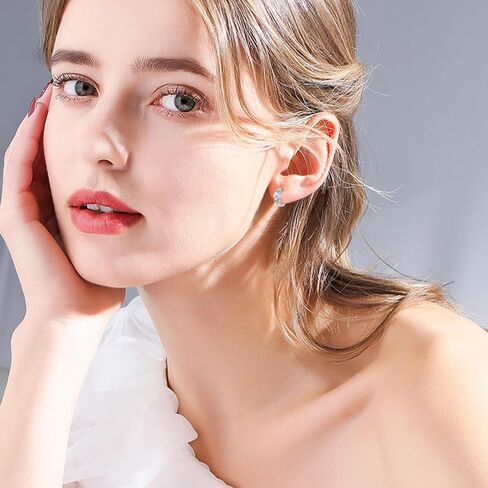 Celtic Knot Earrings Heart Hoops S925 Sterling Silver Irish Earrings Cartilage Hoop Earrings Small Hoop Earrings for Women in Kuwait