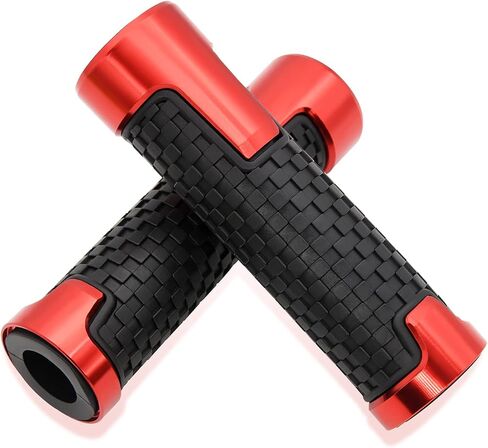 7/8 "22 مللي متر المطاط مقبض القبضات دراجة نارية يناسب لسوزوكي GSXR 125 150 600 750 1000 غير زلة المقود القبضات لياماها YZF 600R R1 98-19 R3 15-19 R6 99-19 R125 08-19 R6S 06-09 R25 14-19 (أزرق) in Saudi Arabia